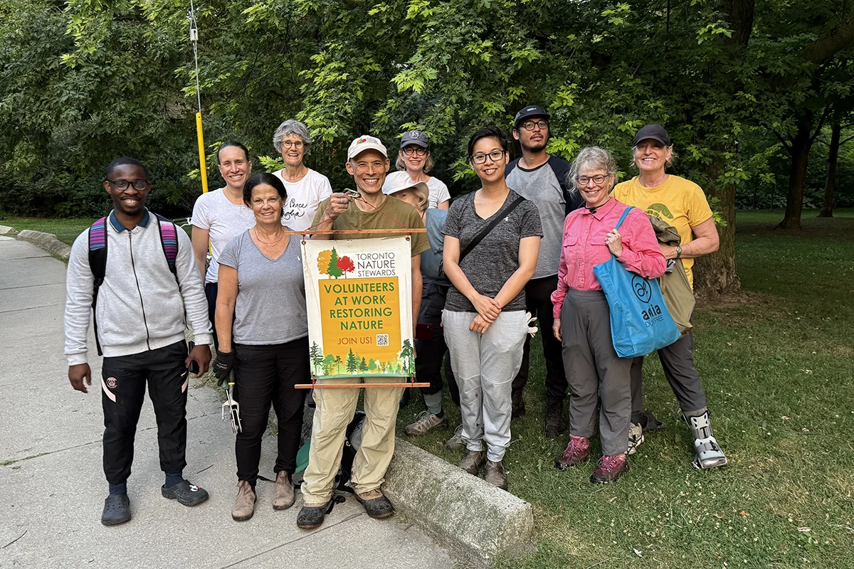 Site tour of new south-Avoca community stewardship area